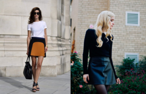 How to wear an A-line Mini Skirt